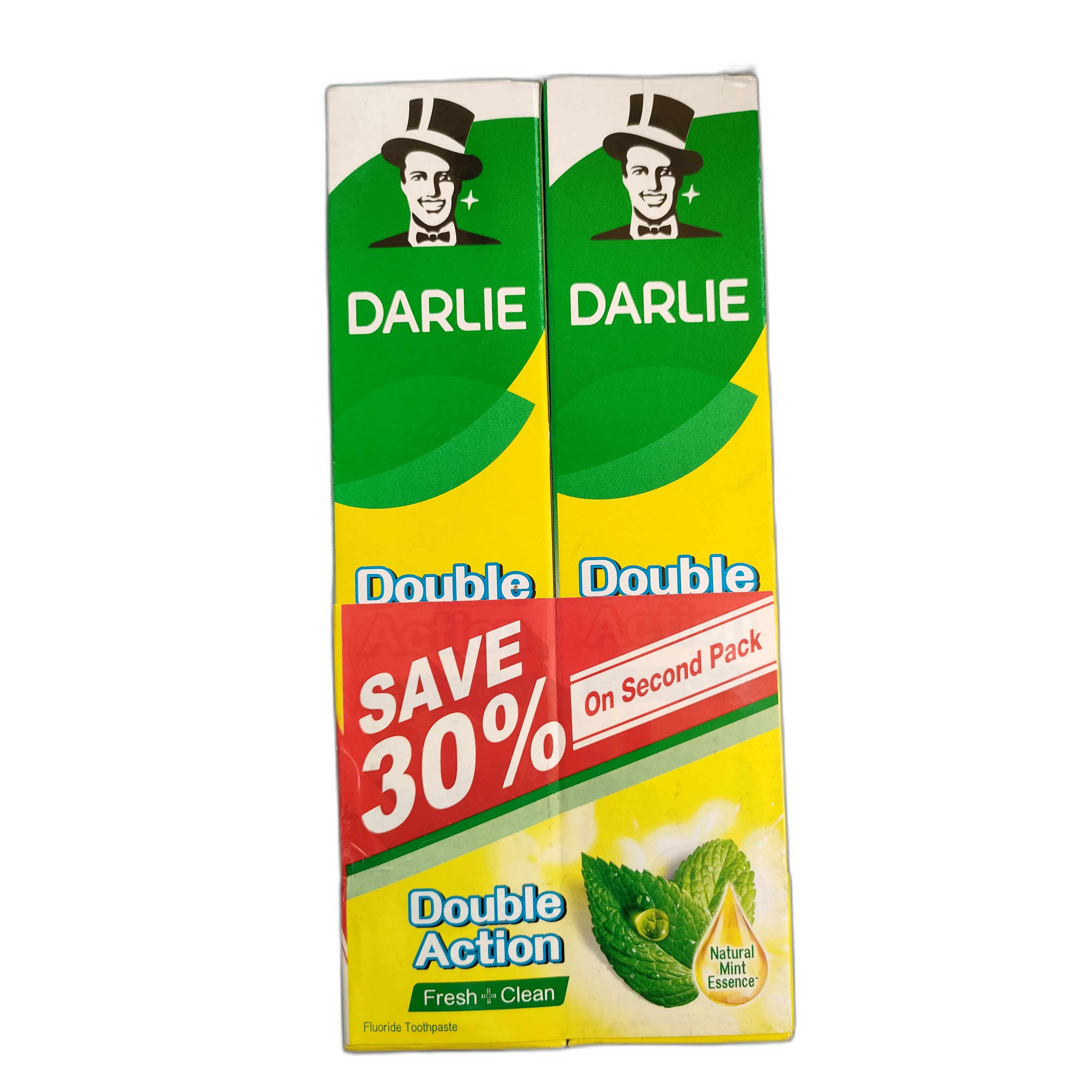 Darlie Double Action Toothpaste — available at pharmacies in Cambodia on PharmKulen