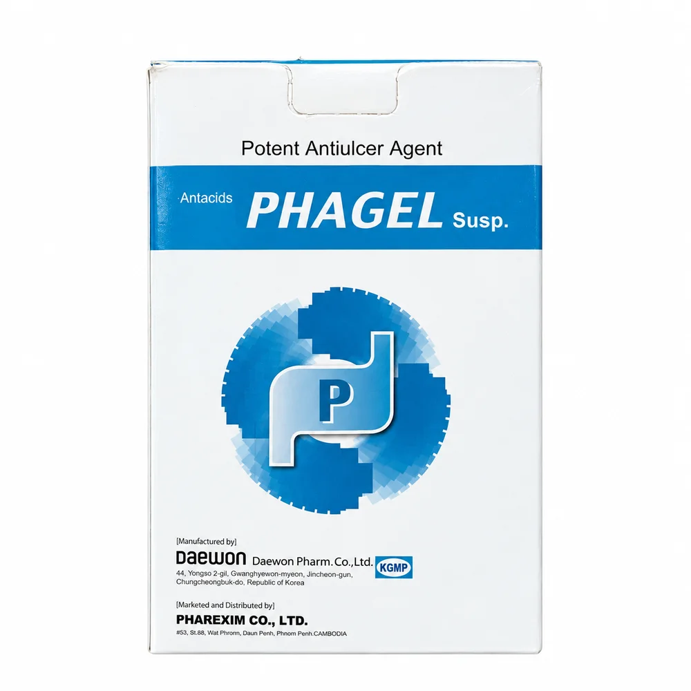 Phagel — available at pharmacies in Cambodia on PharmKulen