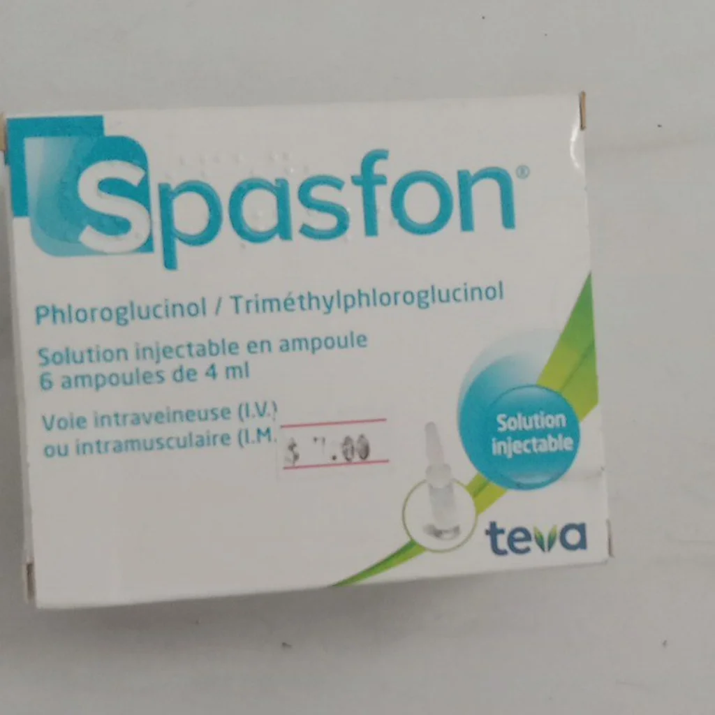 Spasfon — available at pharmacies in Cambodia on PharmKulen