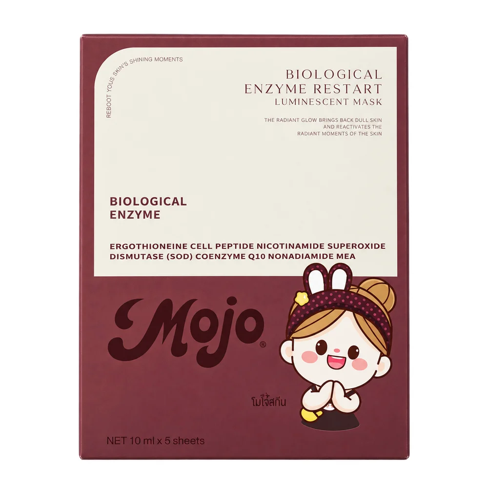 Mojo Biological Enzyme Restart Luminescent Mask — available at pharmacies in Cambodia on PharmKulen