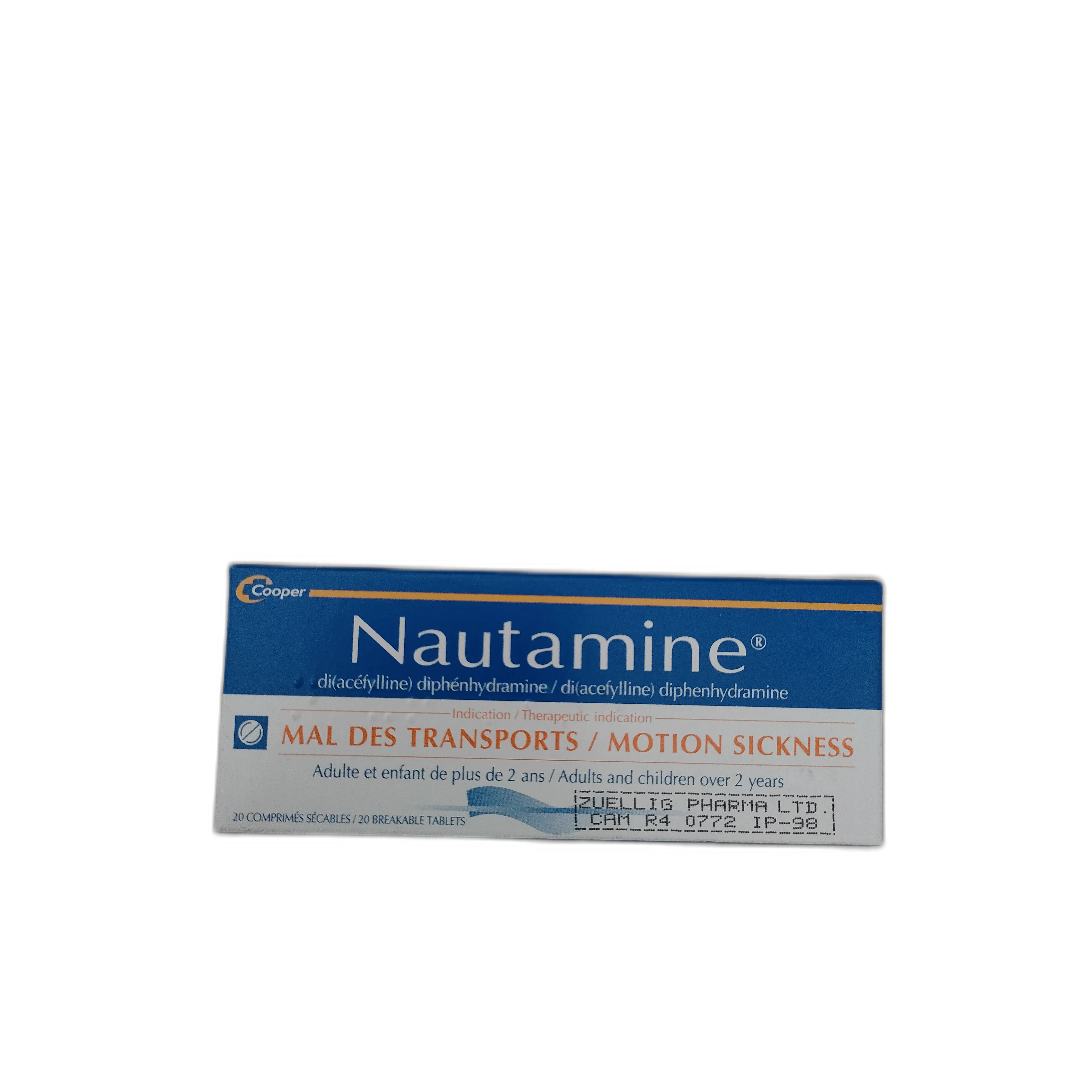 Nautamine — available at pharmacies in Cambodia on PharmKulen