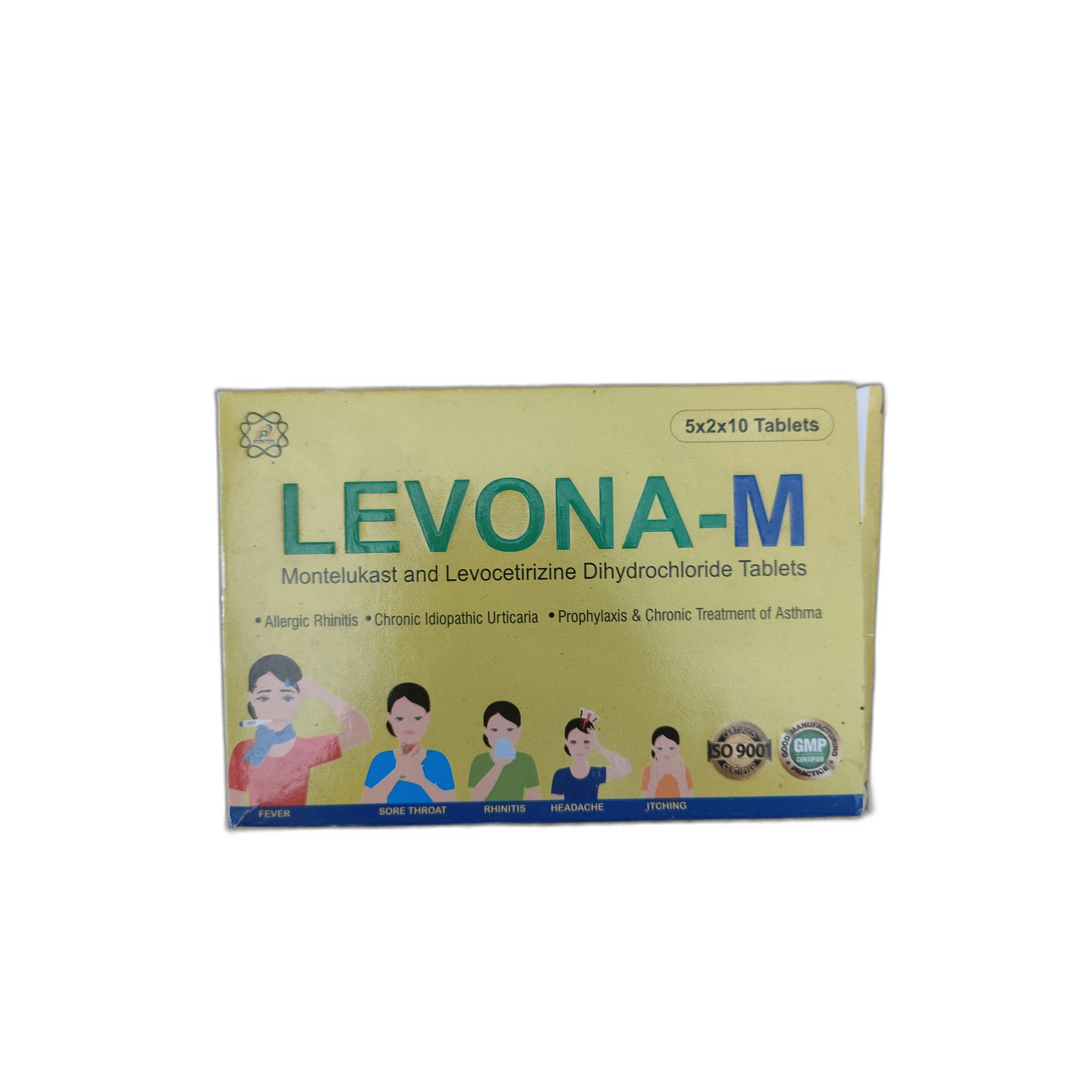 LEVONA-M tablets — available at pharmacies in Cambodia on PharmKulen