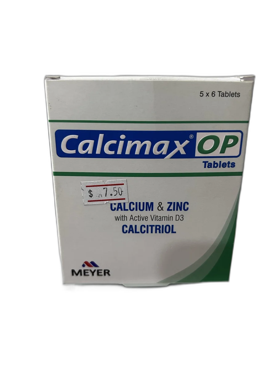 Calcimax OP — available at pharmacies in Cambodia on PharmKulen