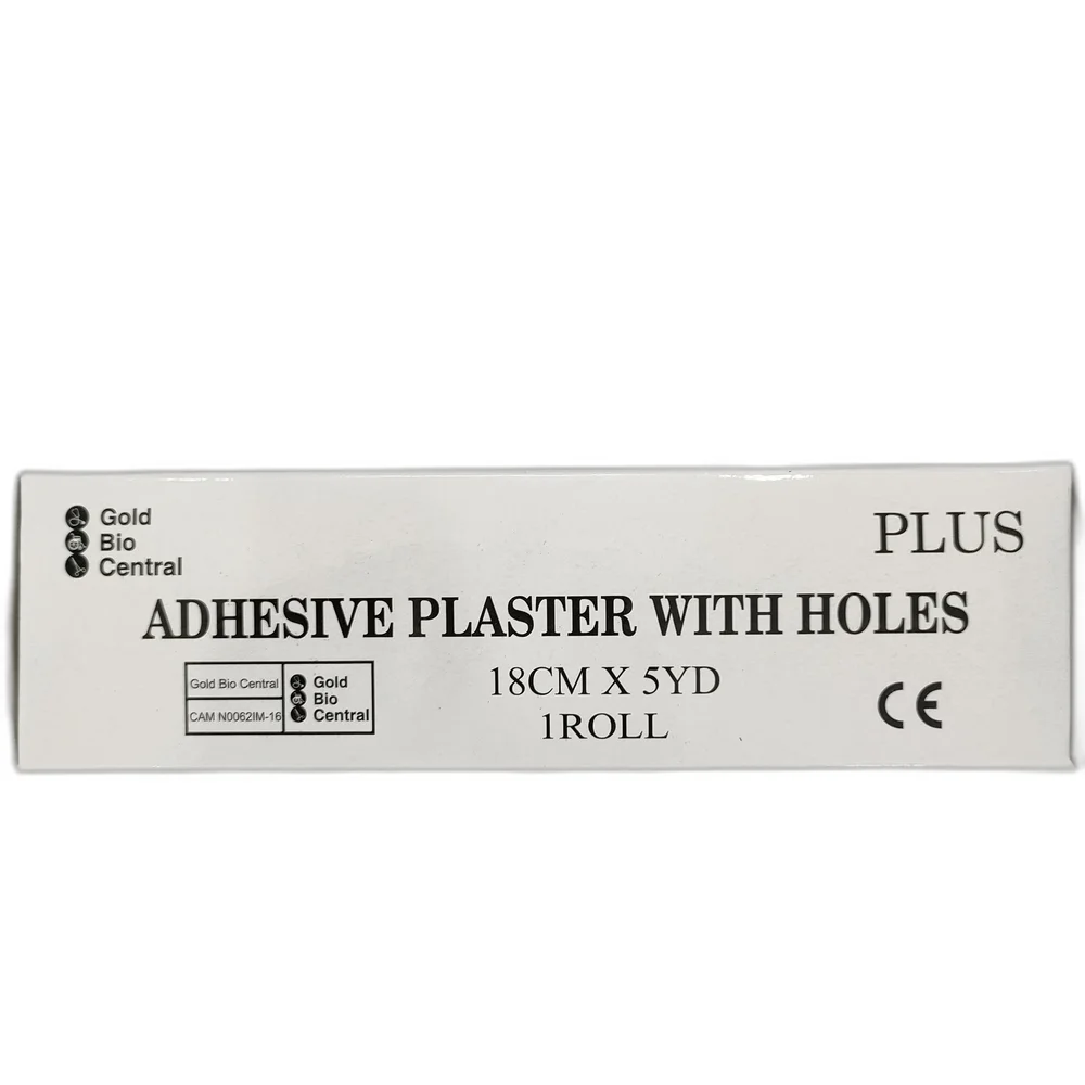 Gold Bio Central Adhesive Plaster with Holes Plus — available at pharmacies in Cambodia on PharmKulen