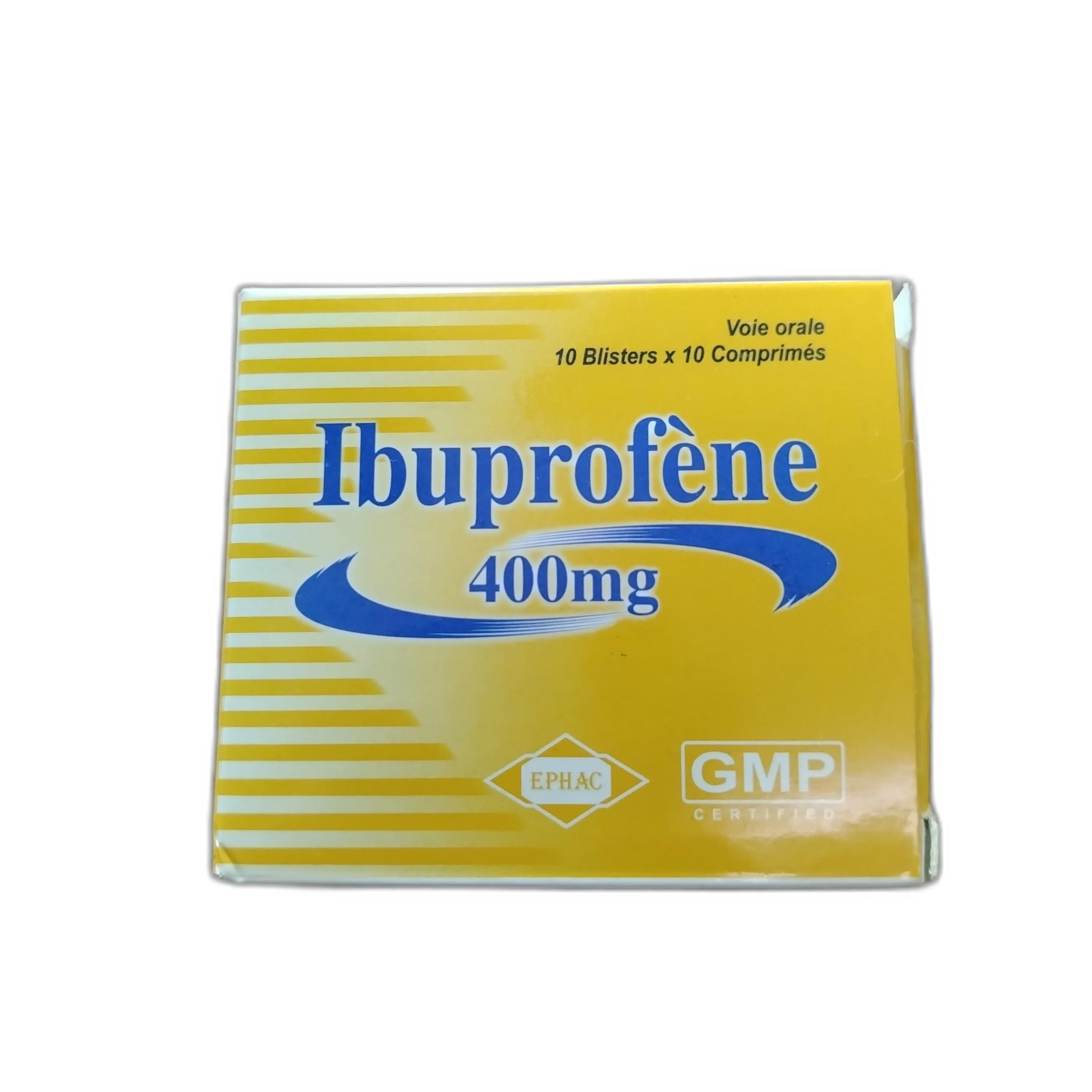 Ibuprofène — available at pharmacies in Cambodia on PharmKulen