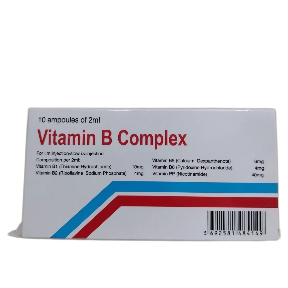 Vitamin B Complex — available at pharmacies in Cambodia on PharmKulen