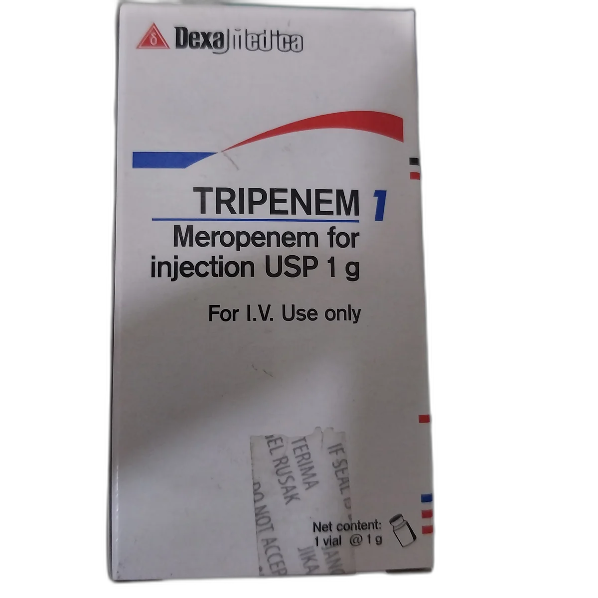 Tripenem 1 Injection — available at pharmacies in Cambodia on PharmKulen