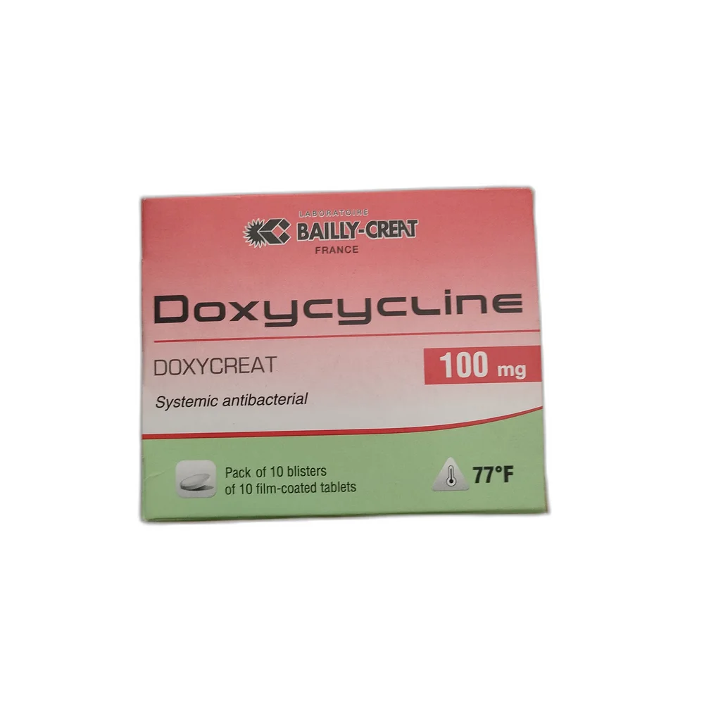 Doxycycline — available at pharmacies in Cambodia on PharmKulen