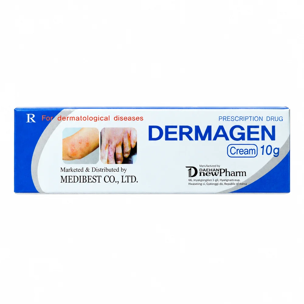 Dermagen Cream — available at pharmacies in Cambodia on PharmKulen