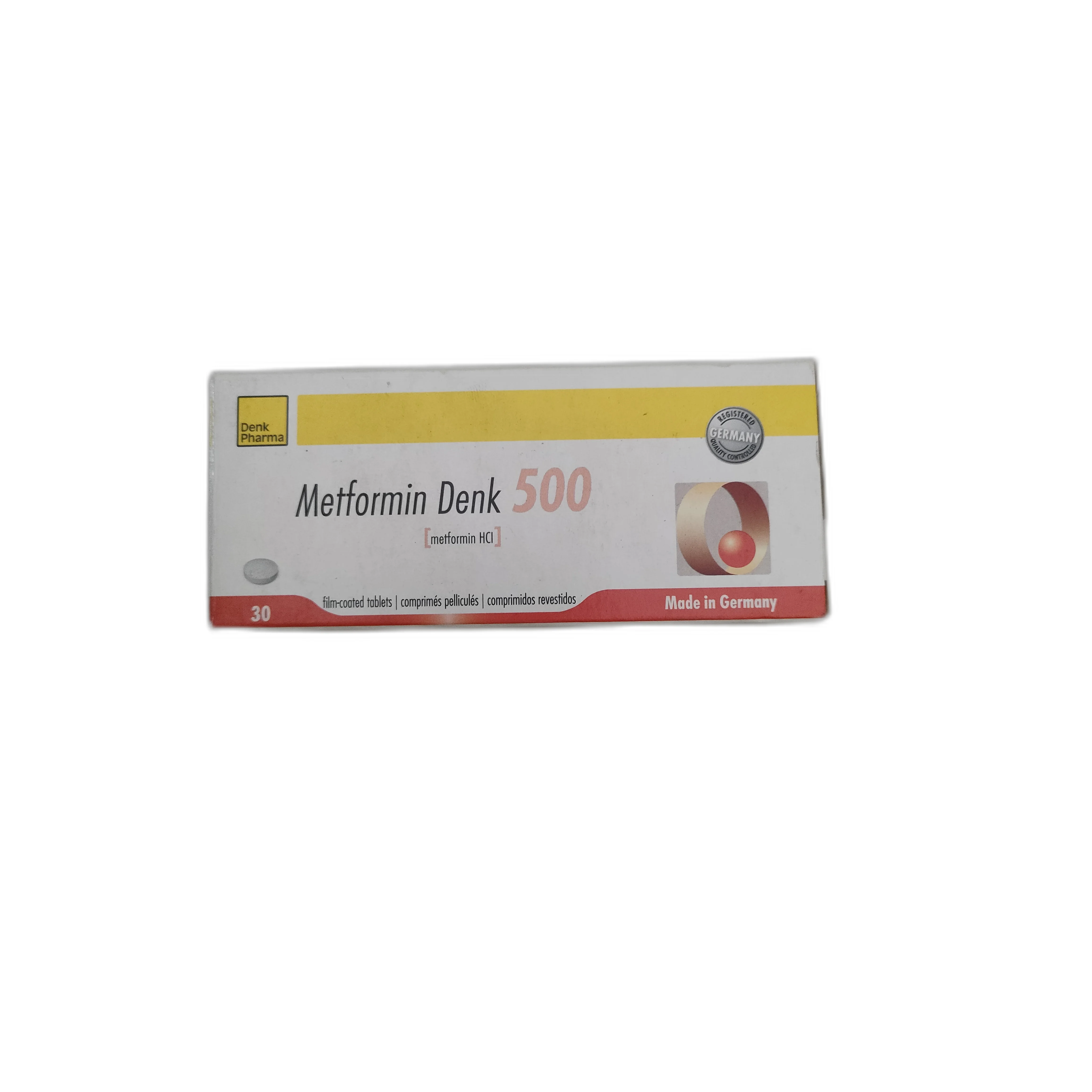 Metformin Denk 500 — available at pharmacies in Cambodia on PharmKulen