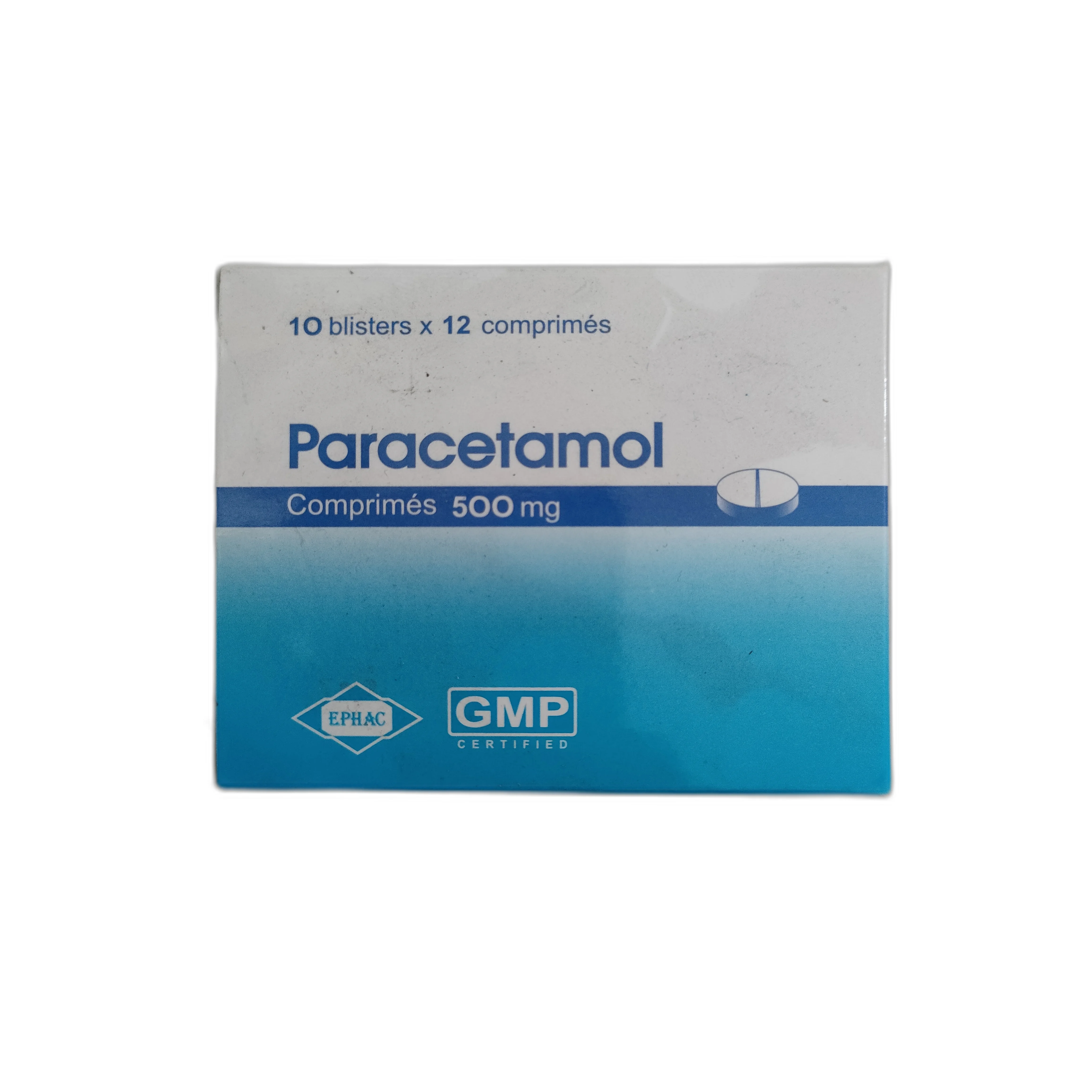 Paracetamol EPHAC — available at pharmacies in Cambodia on PharmKulen