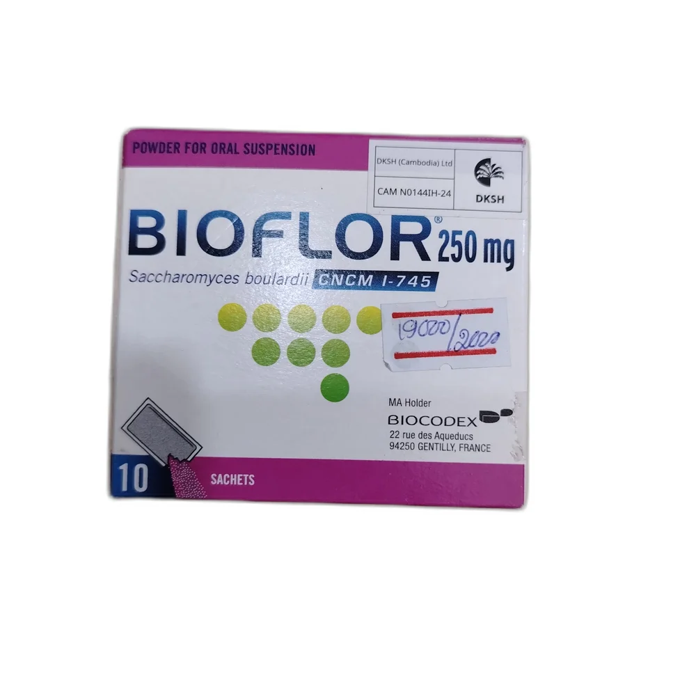 Bioflor 250 mg Sachet — available at pharmacies in Cambodia on PharmKulen