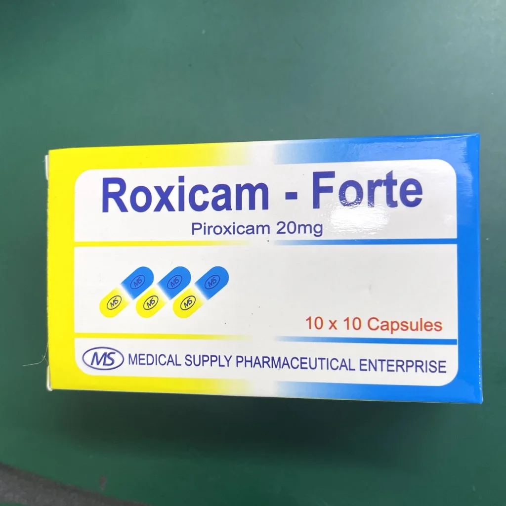 Roxicam-Forte — available at pharmacies in Cambodia on PharmKulen