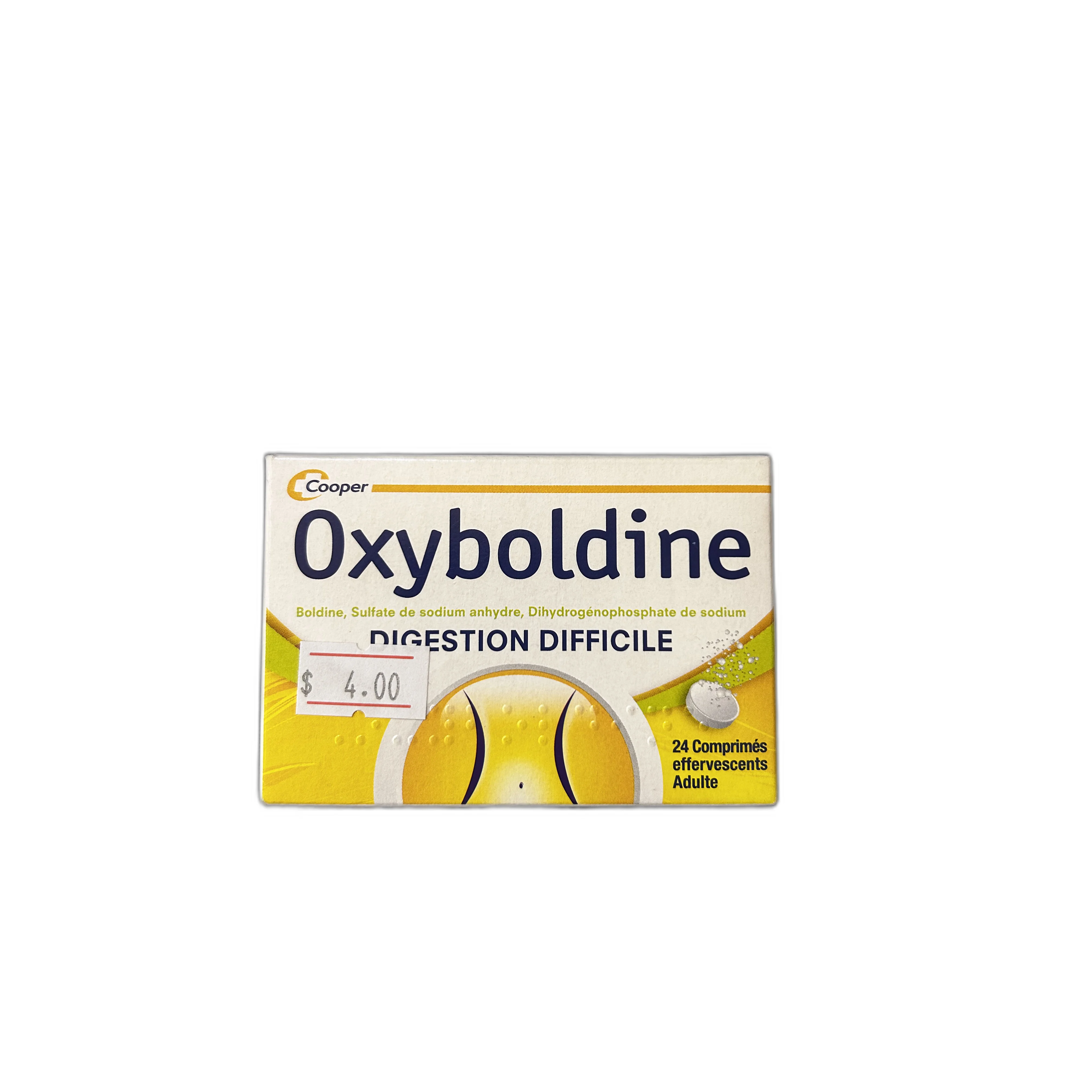 Oxyboldine DIGESTION DIFFICILE — available at pharmacies in Cambodia on PharmKulen
