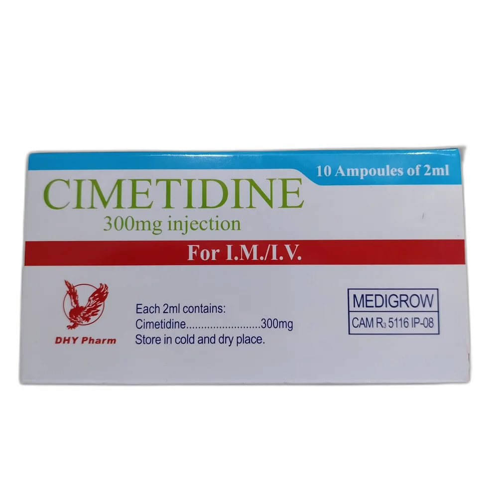 Cimetidine — available at pharmacies in Cambodia on PharmKulen