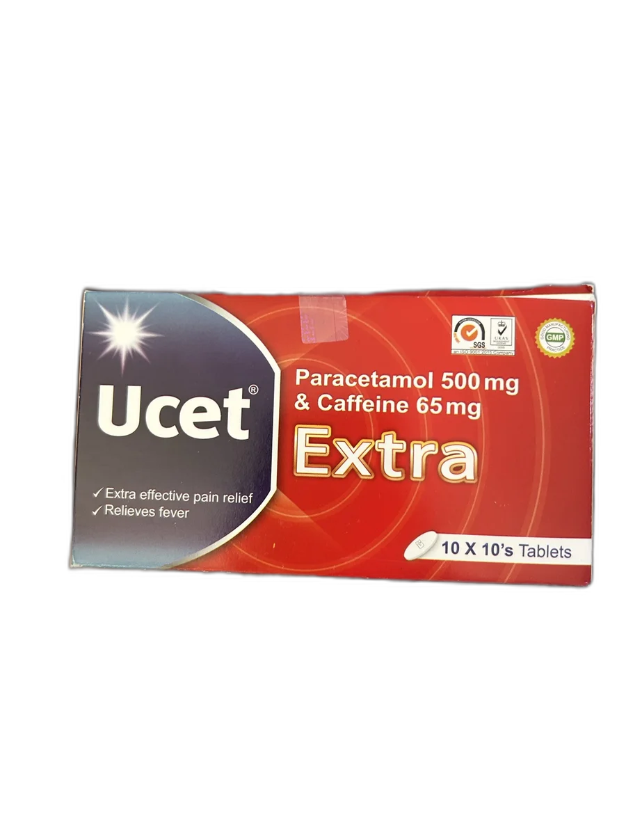 Ucet Extra — available at pharmacies in Cambodia on PharmKulen