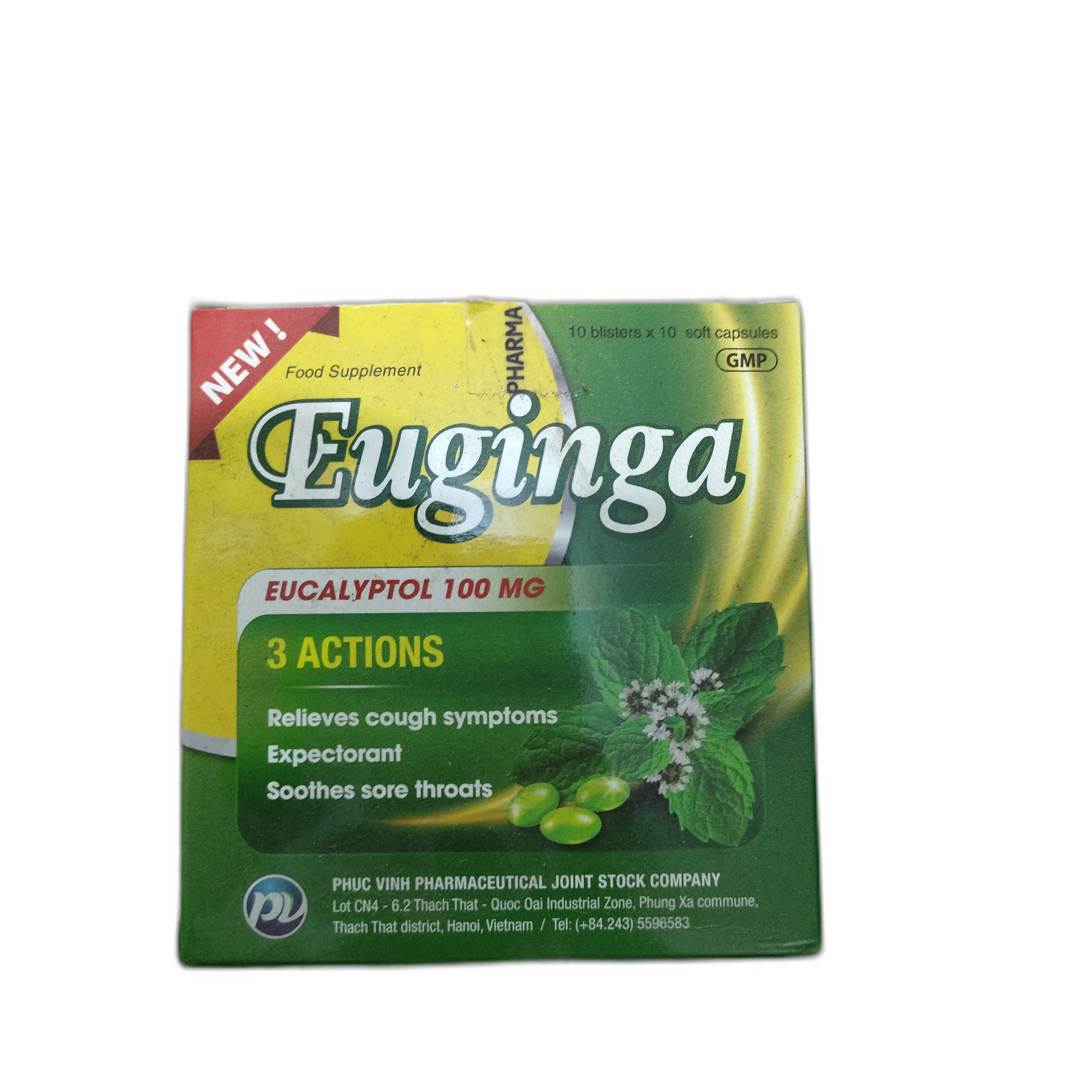 Euginga — available at pharmacies in Cambodia on PharmKulen