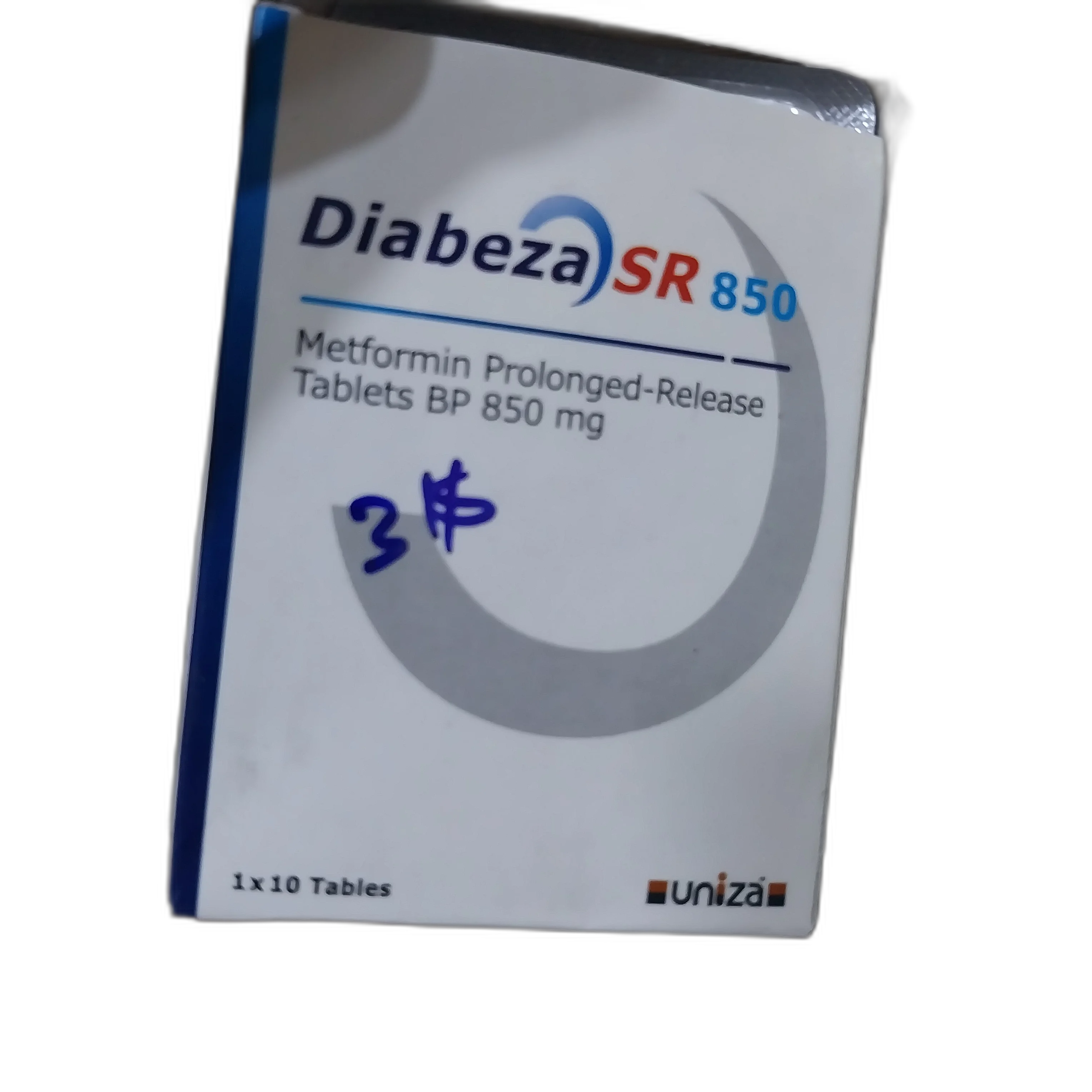 Diabeza SR 850 — available at pharmacies in Cambodia on PharmKulen