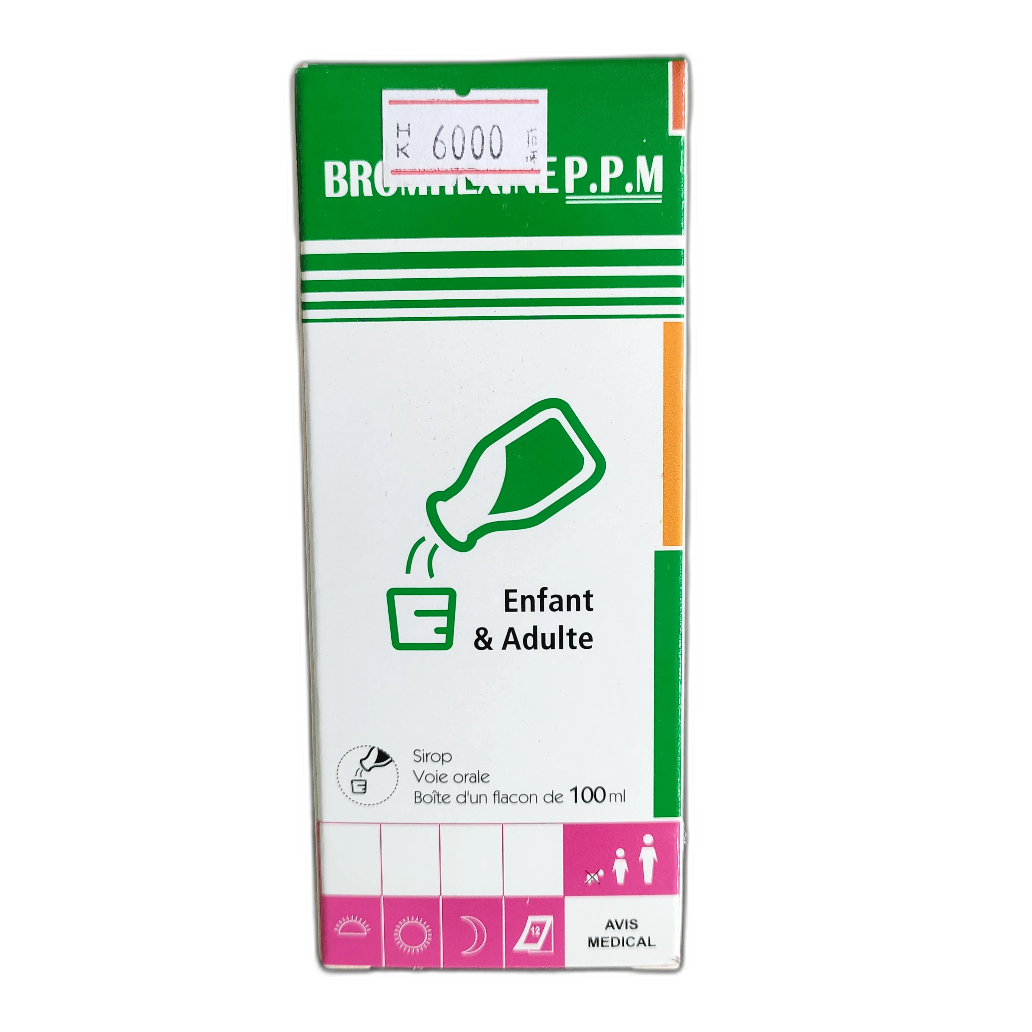 Bromhexine PPM — available at pharmacies in Cambodia on PharmKulen