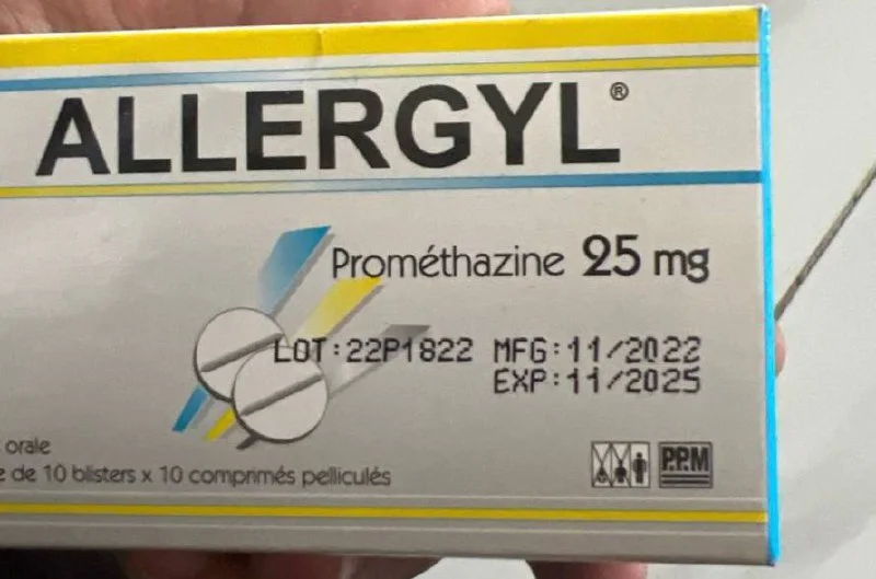 ALLERGYL — available at pharmacies in Cambodia on PharmKulen