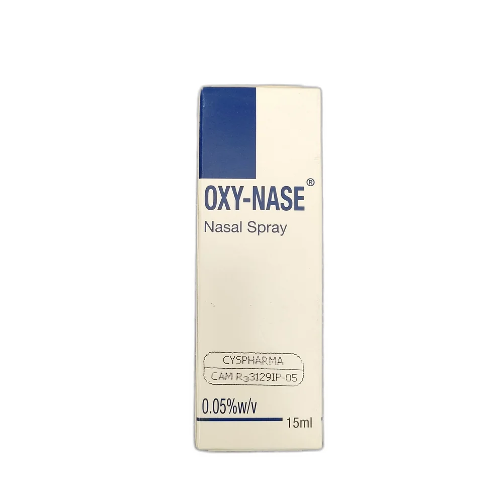 Oxy-Nase Nasal Spray — available at pharmacies in Cambodia on PharmKulen