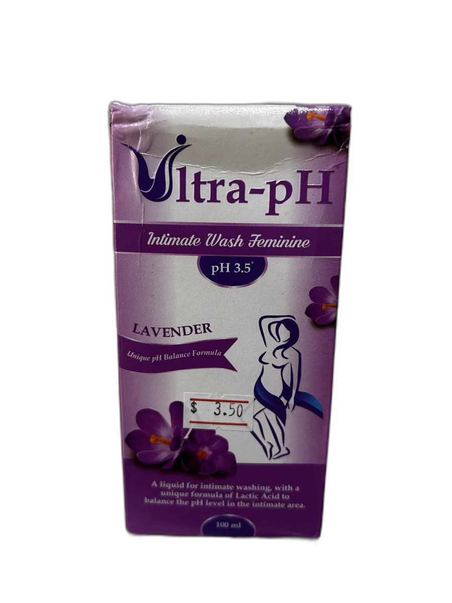 Ultra-pH Intimate Wash Feminine Lavender — available at pharmacies in Cambodia on PharmKulen