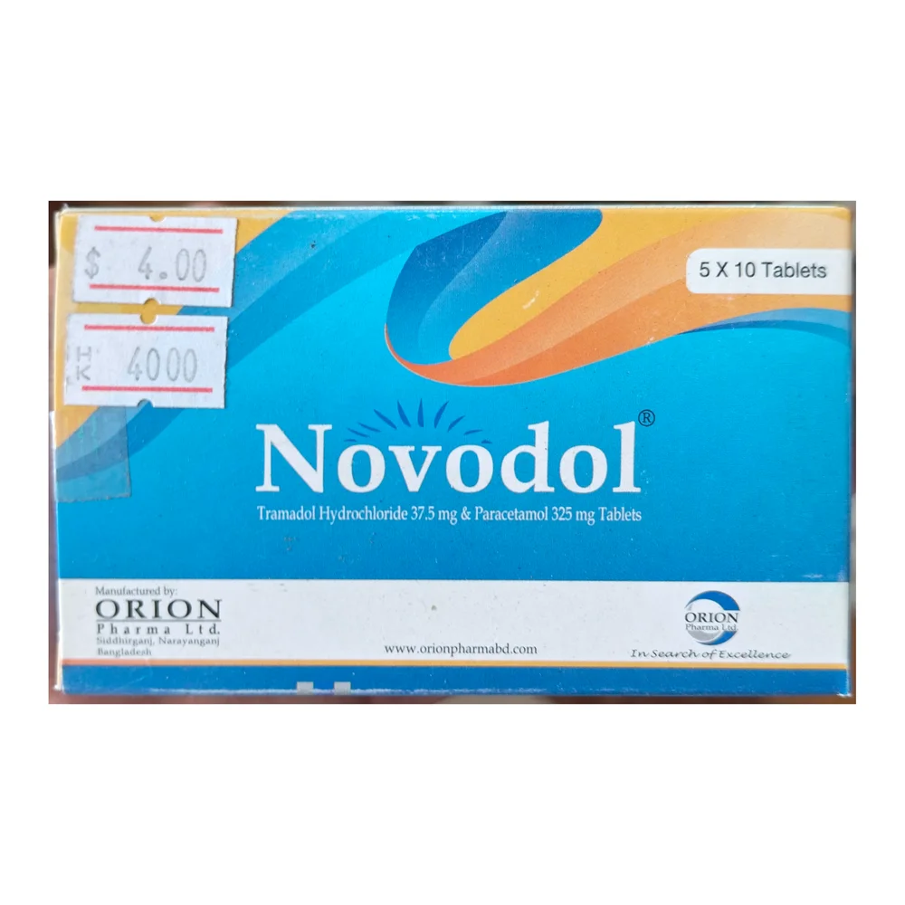 Novodol — available at pharmacies in Cambodia on PharmKulen