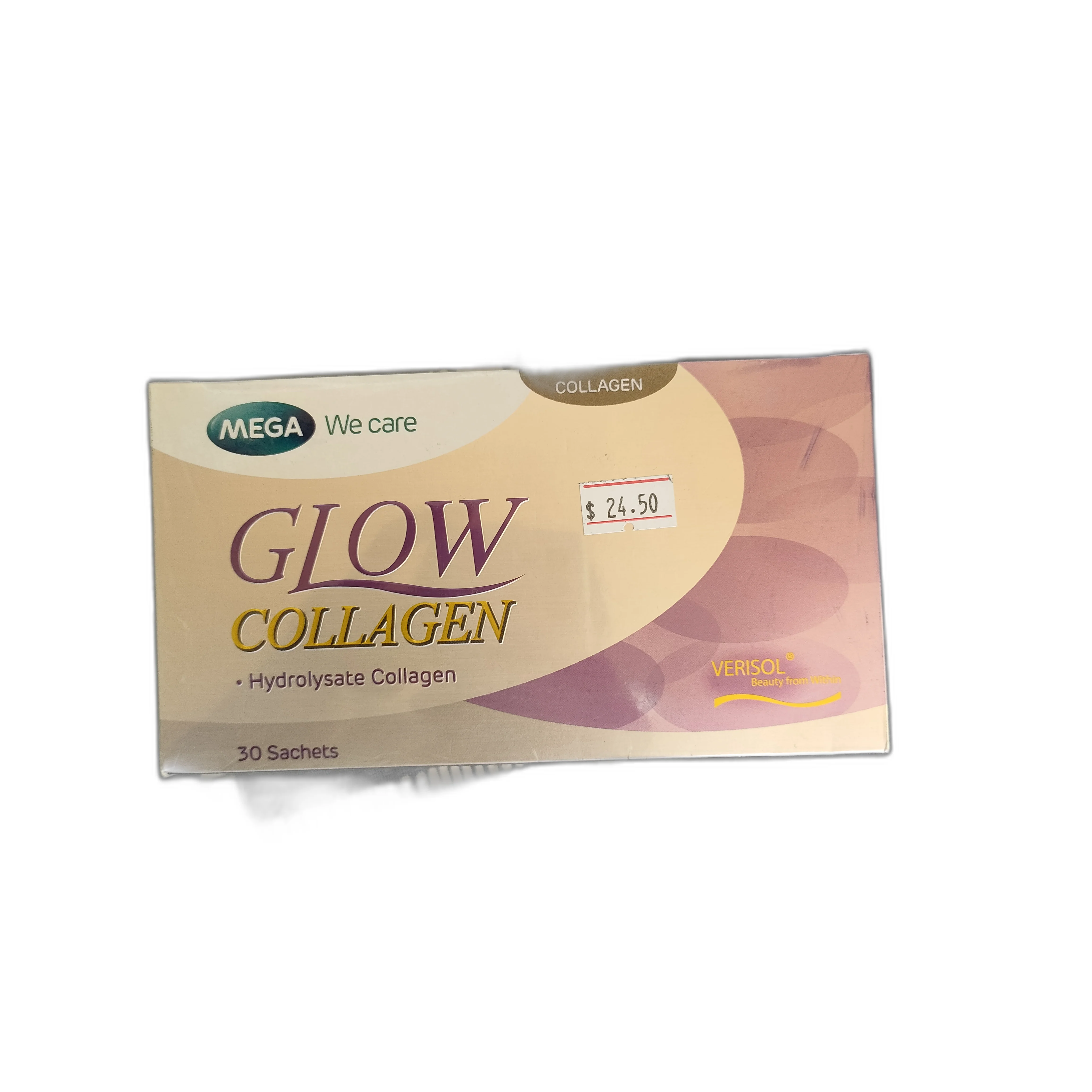 Mega We Care GLOW — available at pharmacies in Cambodia on PharmKulen