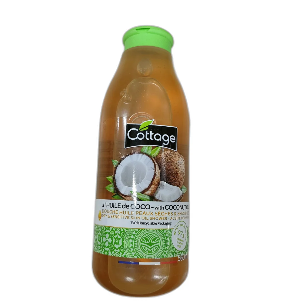Cottage Coconut Extra-Nourishing Oil Shower — available at pharmacies in Cambodia on PharmKulen