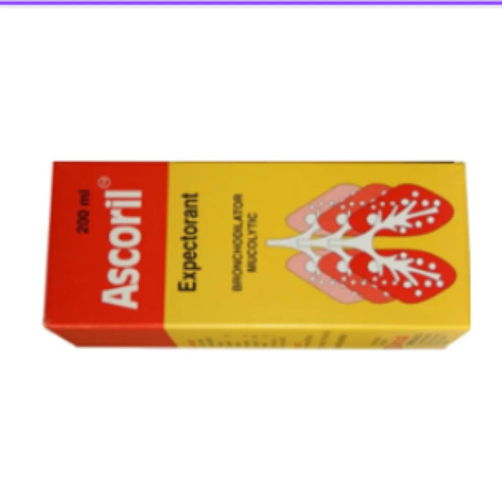 Ascoril 100ml Syrup (Expectorant) — available at pharmacies in Cambodia on PharmKulen