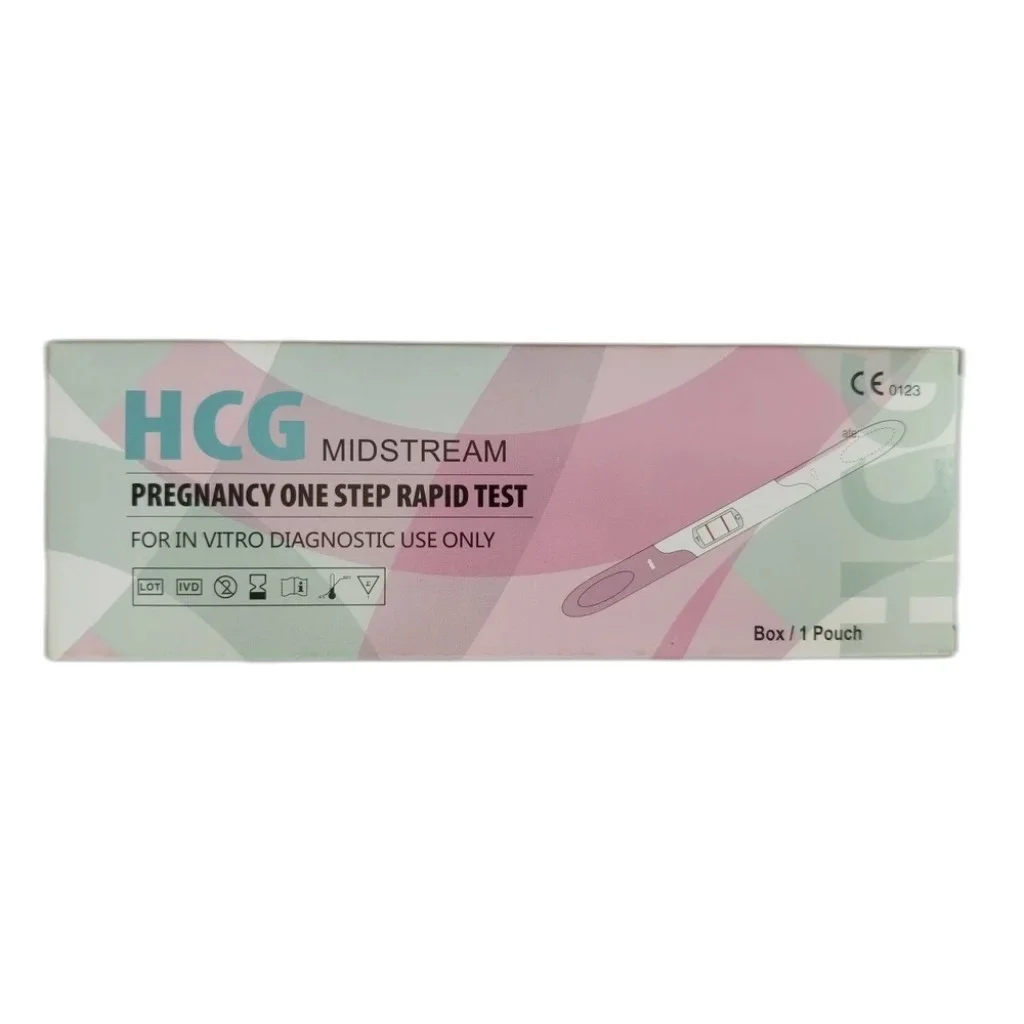 HCG Midstream — available at pharmacies in Cambodia on PharmKulen