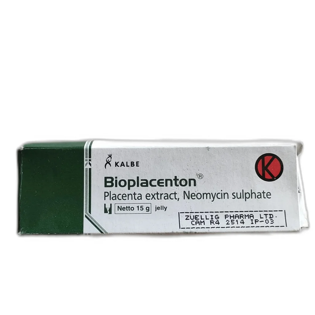 Bioplacenton 15g — available at pharmacies in Cambodia on PharmKulen