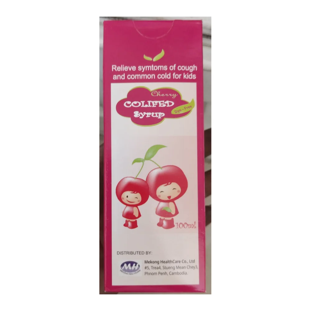 Colifed — available at pharmacies in Cambodia on PharmKulen