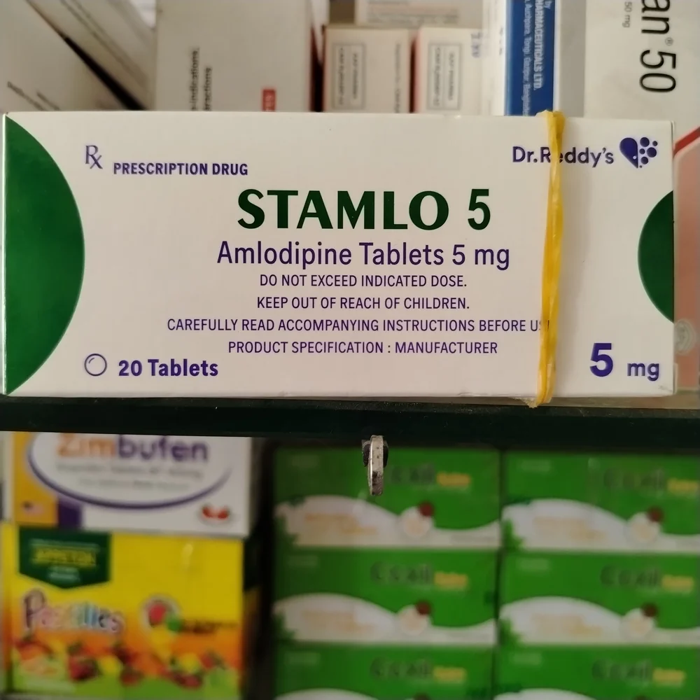 Stamlo 5 — available at pharmacies in Cambodia on PharmKulen