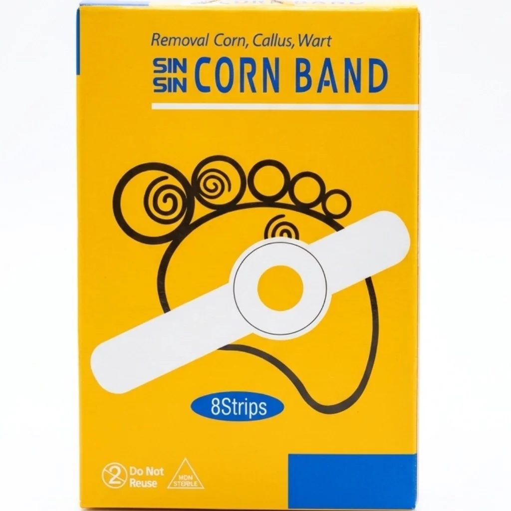 Corn Band 8 strip — available at pharmacies in Cambodia on PharmKulen