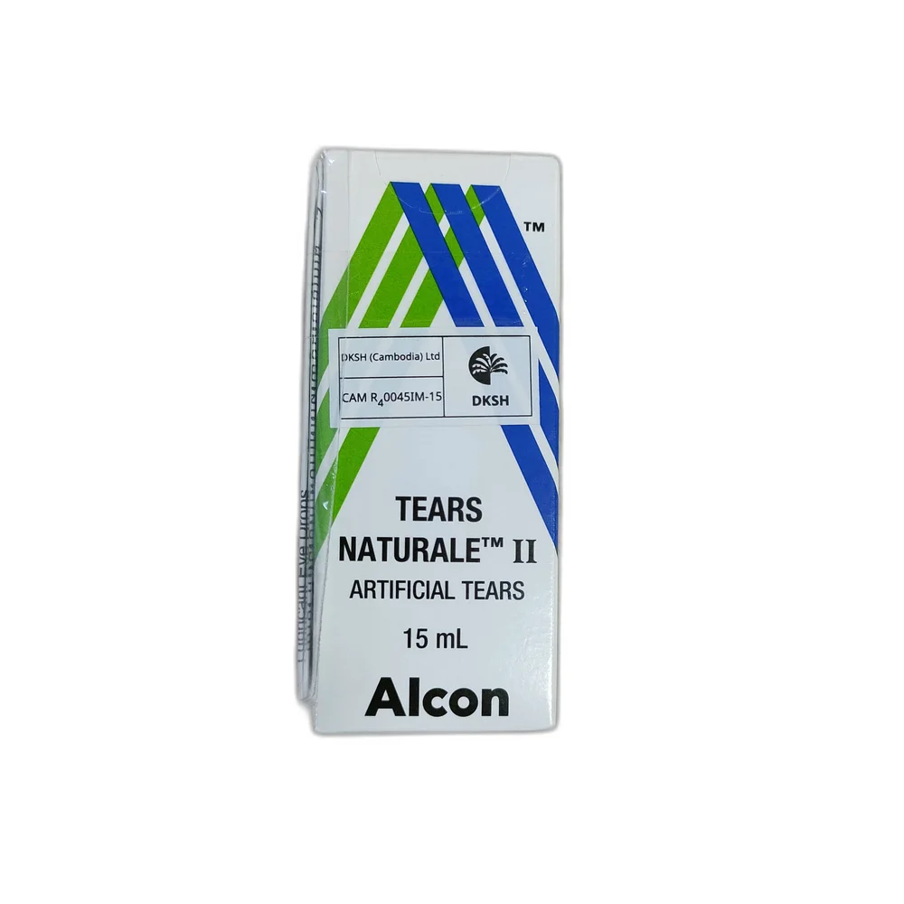 Tears Naturale II — available at pharmacies in Cambodia on PharmKulen