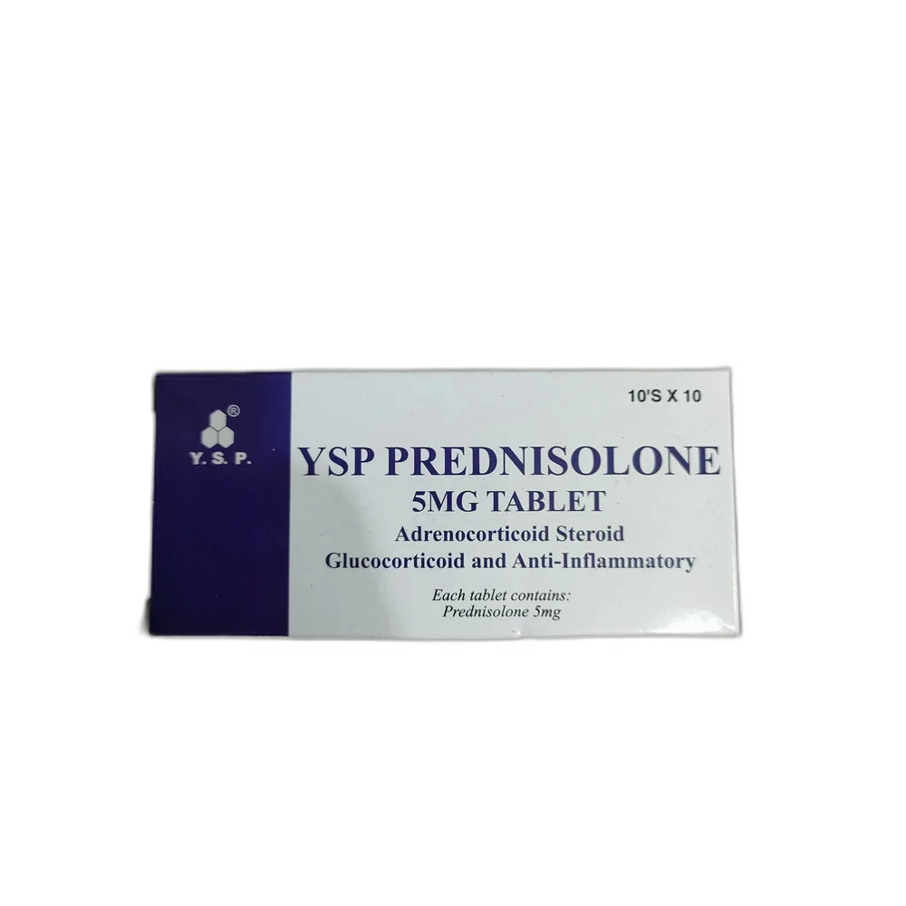 YSP Prednisolone — available at pharmacies in Cambodia on PharmKulen