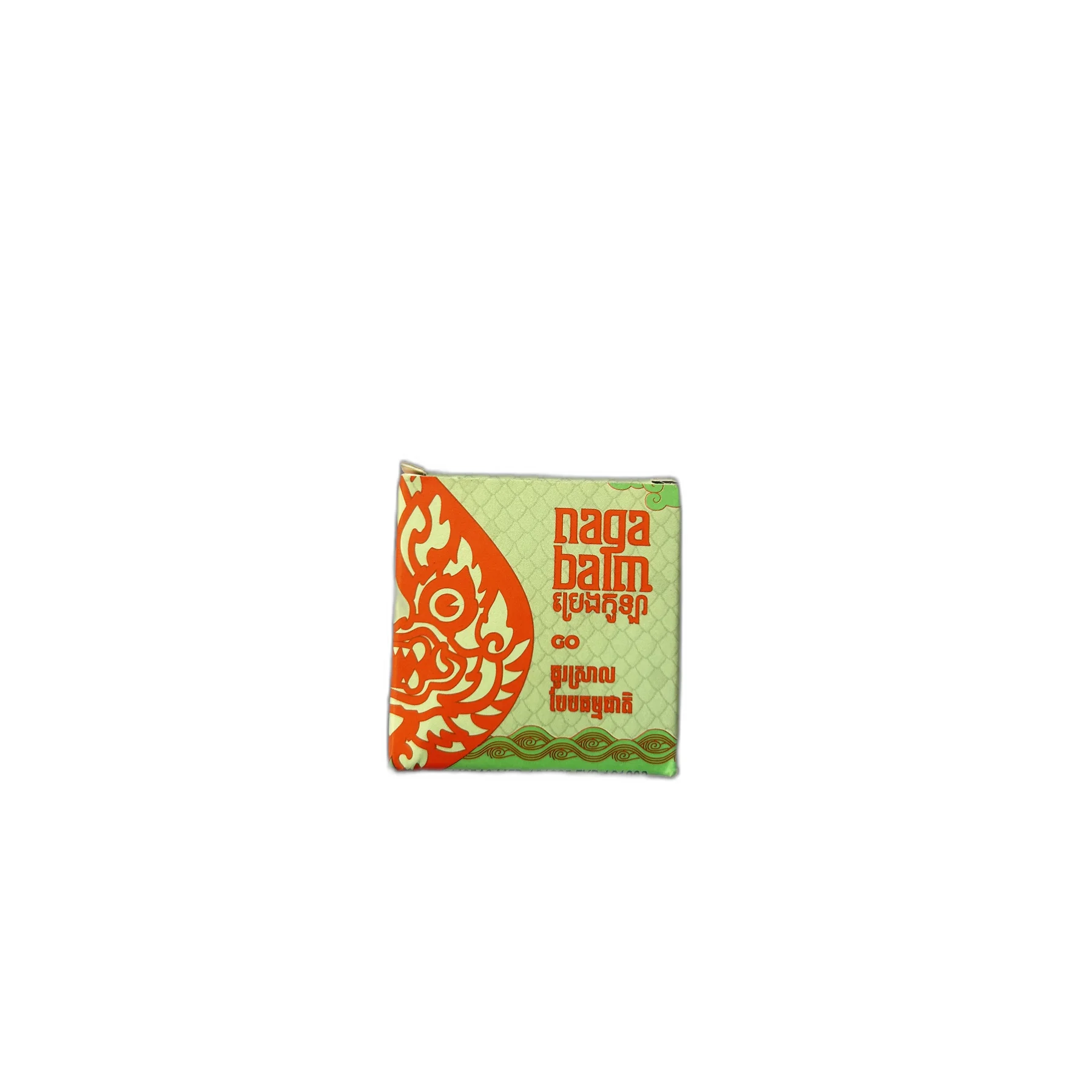Naga Balm Go Natural Relief Balm — available at pharmacies in Cambodia on PharmKulen
