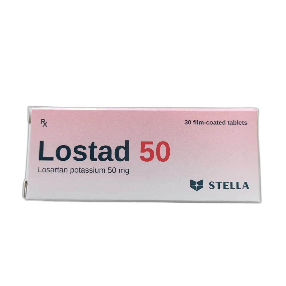 Lostad 50 — available at pharmacies in Cambodia on PharmKulen