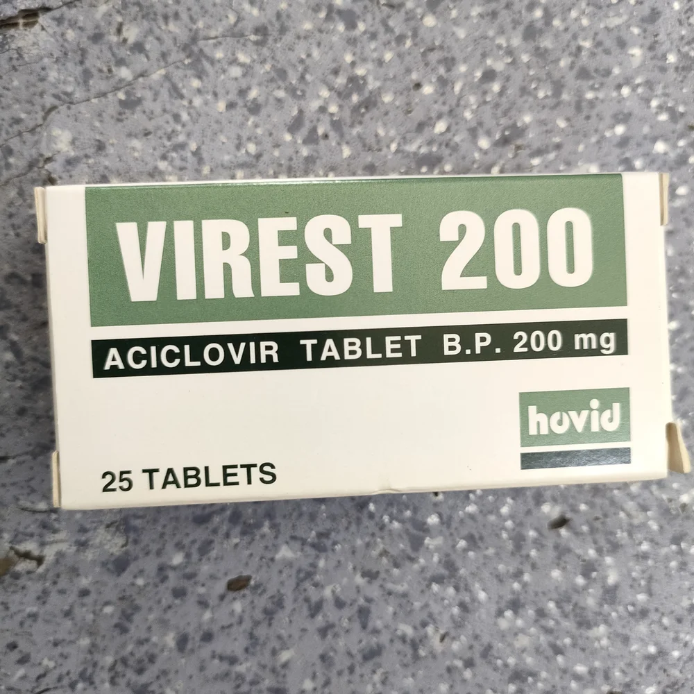 Virest 200 — available at pharmacies in Cambodia on PharmKulen