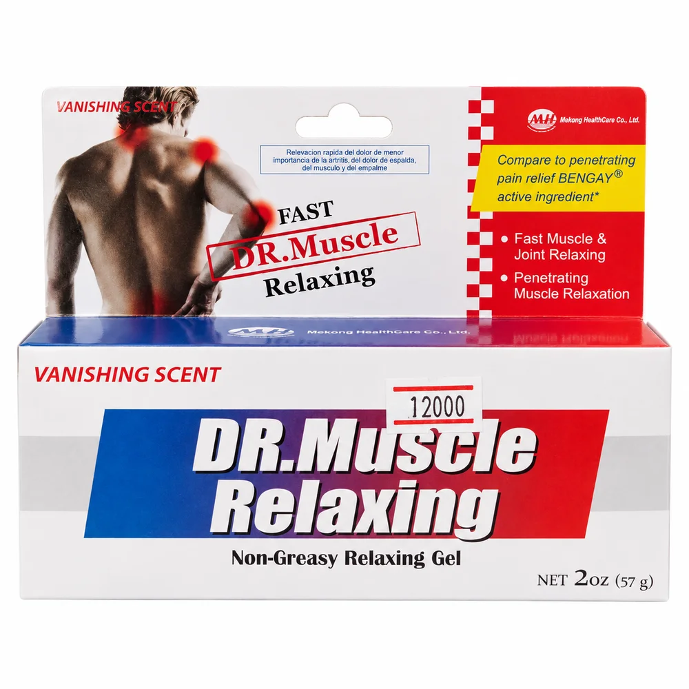 DR. Muscle Relaxing 2oz — available at pharmacies in Cambodia on PharmKulen