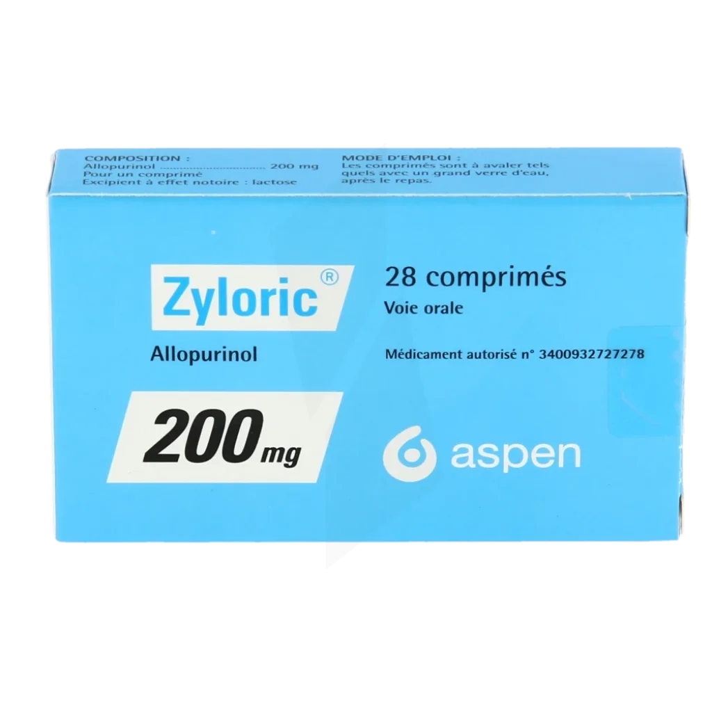 Zyloric Allopurinol 200mg — available at pharmacies in Cambodia on PharmKulen