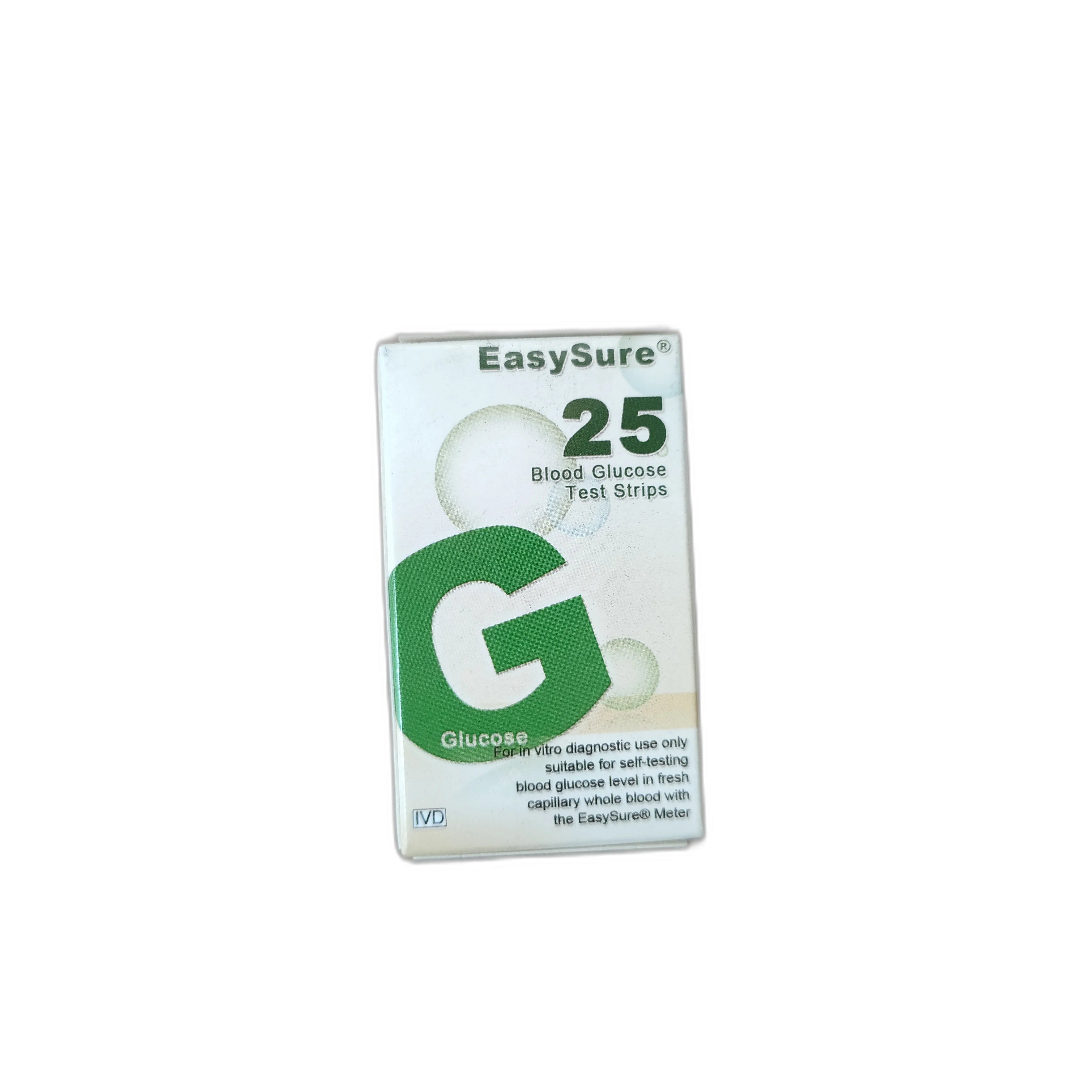 EasySure G Blood Glucose Test Strips — available at pharmacies in Cambodia on PharmKulen