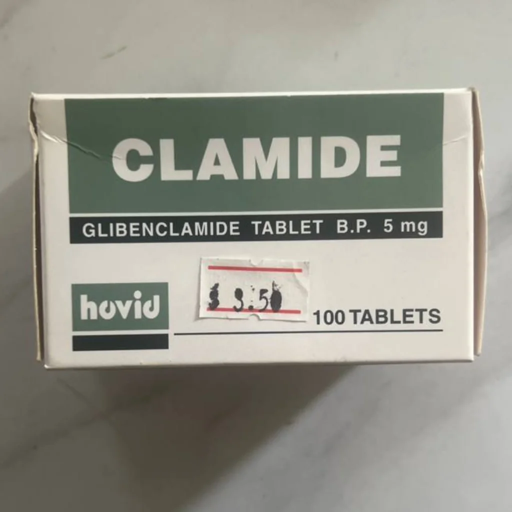 Clamide — available at pharmacies in Cambodia on PharmKulen