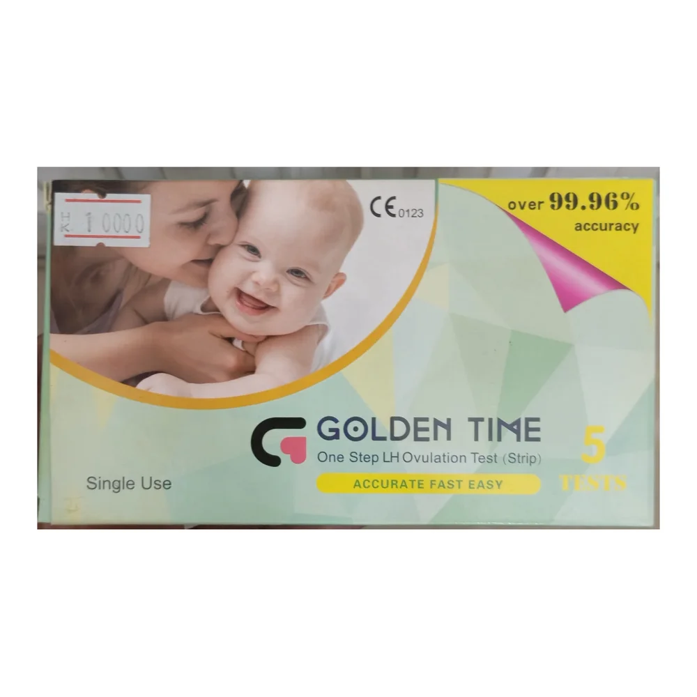 Golden Time One Step LH Ovulation Test — available at pharmacies in Cambodia on PharmKulen
