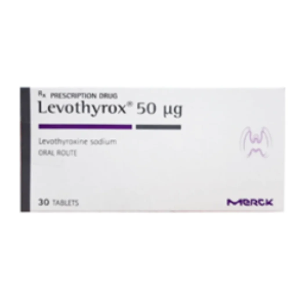 Levothyrox 50mcg (Levothyroxine) — available at pharmacies in Cambodia on PharmKulen