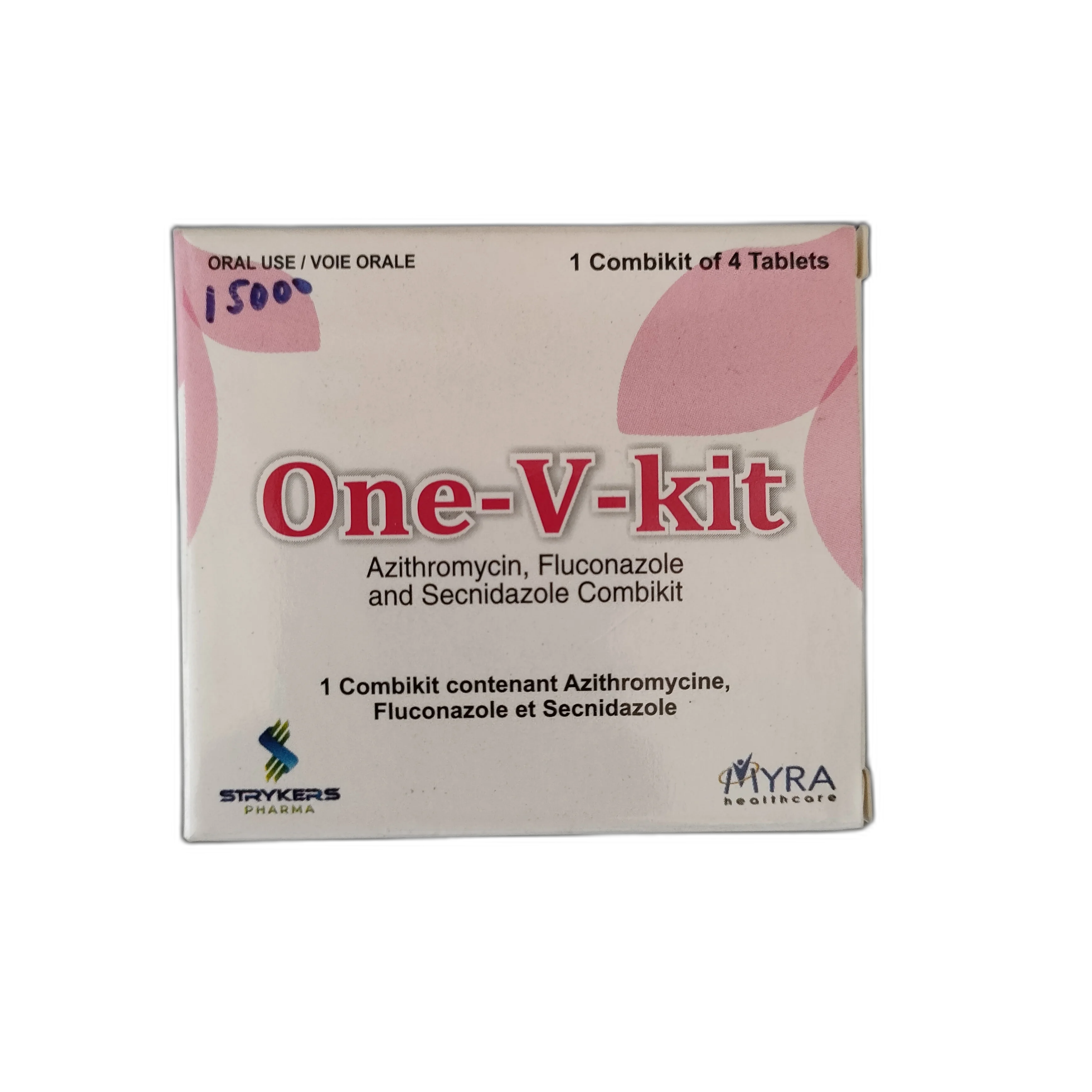 One-V-Kit — available at pharmacies in Cambodia on PharmKulen