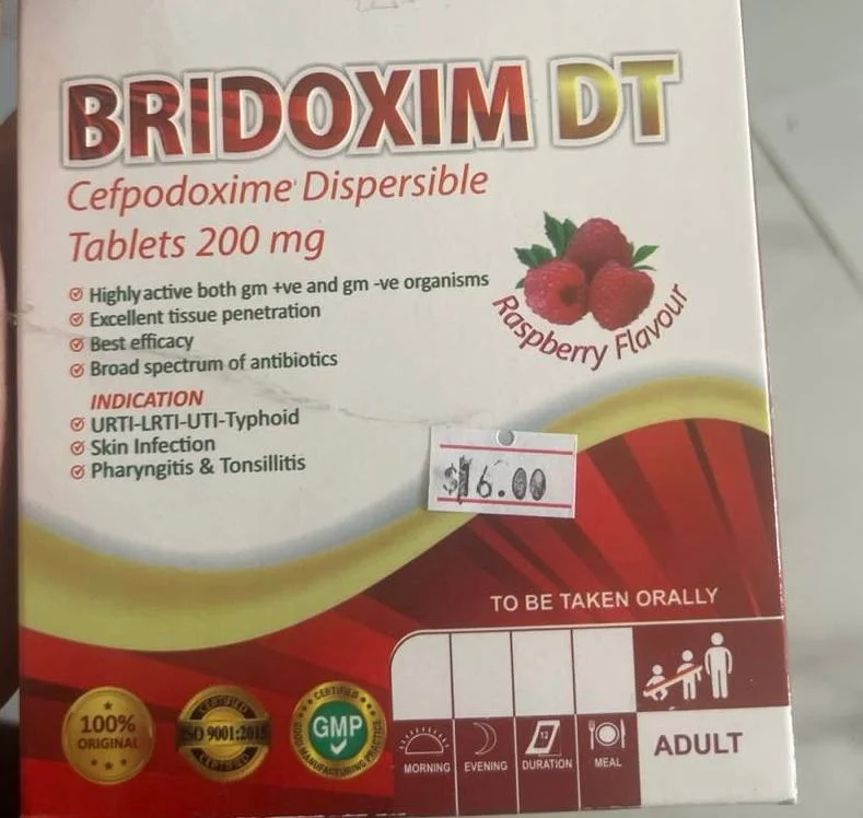 Bridoxim dt — available at pharmacies in Cambodia on PharmKulen