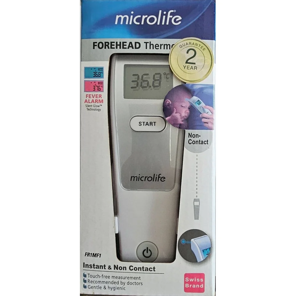 Microlife Forehead Thermometer — available at pharmacies in Cambodia on PharmKulen