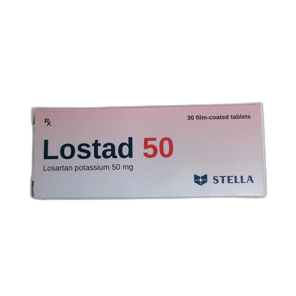 Lostad 50 — available at pharmacies in Cambodia on PharmKulen
